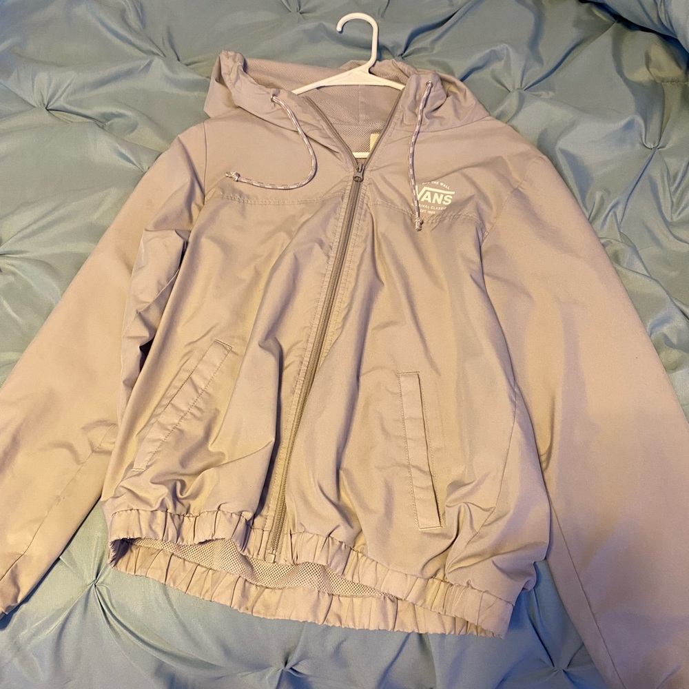 Vans Lavender Bomber Jacket with Hood